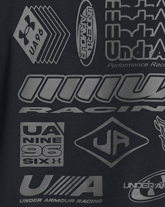 Camiseta de manga corta UA Launch para hombre, Black, pdpMainDesktop image number 1