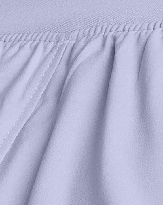 Women's UA Fly-By Elite 5" Shorts, Purple, pdpMainDesktop image number 3