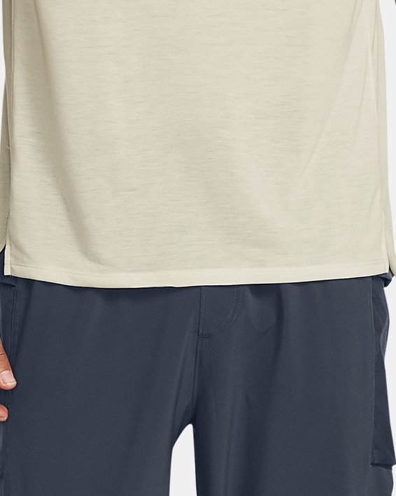 Men's UA Launch Trail Pants, Gray, pdpMainDesktop image number 2