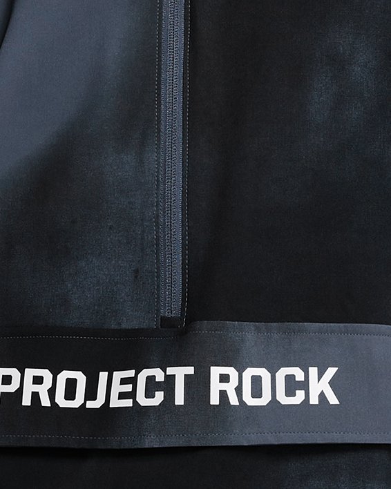 Men's Project Rock Warm Up Jacket in Gray image number 0