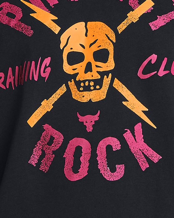 Herenshirt Project Rock TC Heavyweight Graphic met korte mouwen, Black, pdpMainDesktop image number 0