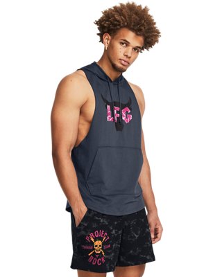 Men's Project Rock LFG Graphic Sleeveless Hoodie