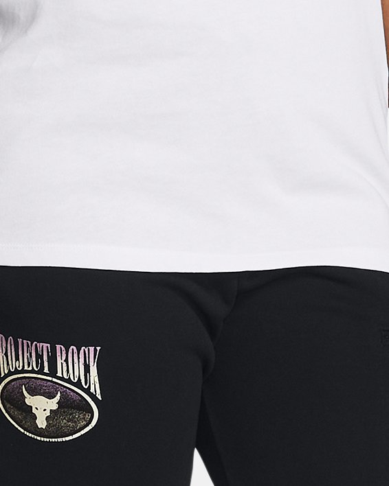 Pantaloni Project Rock Heavyweight Terry da donna, Black, pdpMainDesktop image number 2