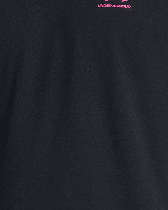 Camiseta de manga corta estampada HeatGear® Fitted para hombre, Black, pdpMainDesktop image number 0