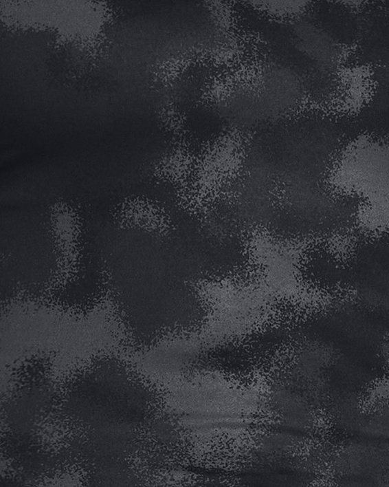 Men's HeatGear® Printed Short Sleeve, Black, pdpMainDesktop image number 0