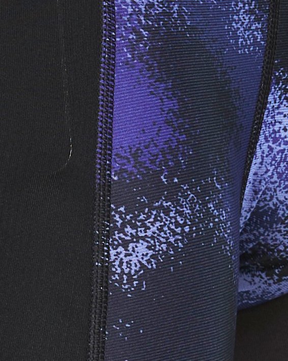 Pantalón corto HeatGear® Printed Long para hombre, Purple, pdpMainDesktop image number 3
