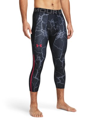 Leggings de compresi&oacute;n &frac34; HeatGear&reg; NEXT para hombre, Black, pdpMainDesktop image number 0
