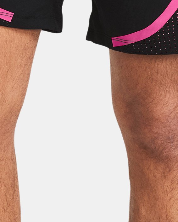 UA Vanish Shorts aus Webstoff mit Grafik (15 cm) für Herren, Black, pdpMainDesktop image number 0