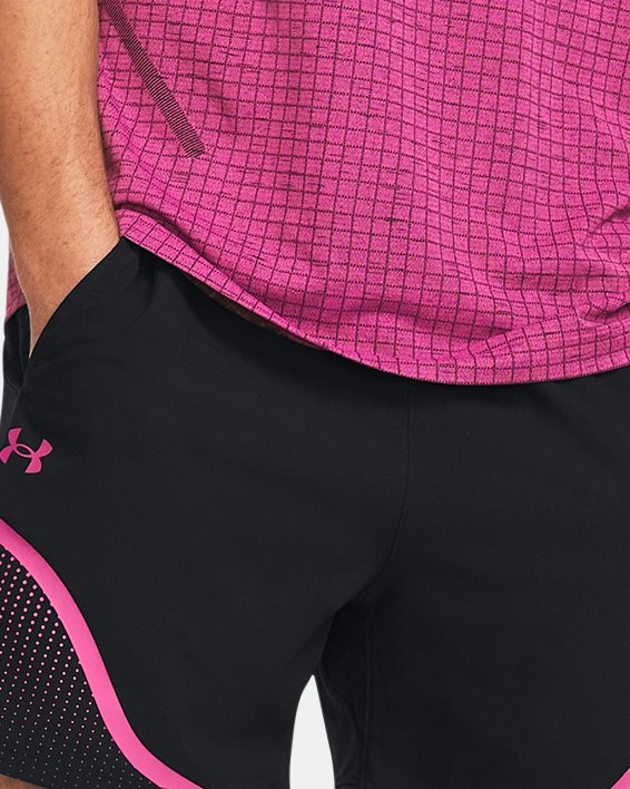UA Vanish Shorts aus Webstoff mit Grafik (15 cm) für Herren, Black, pdpMainDesktop image number 2