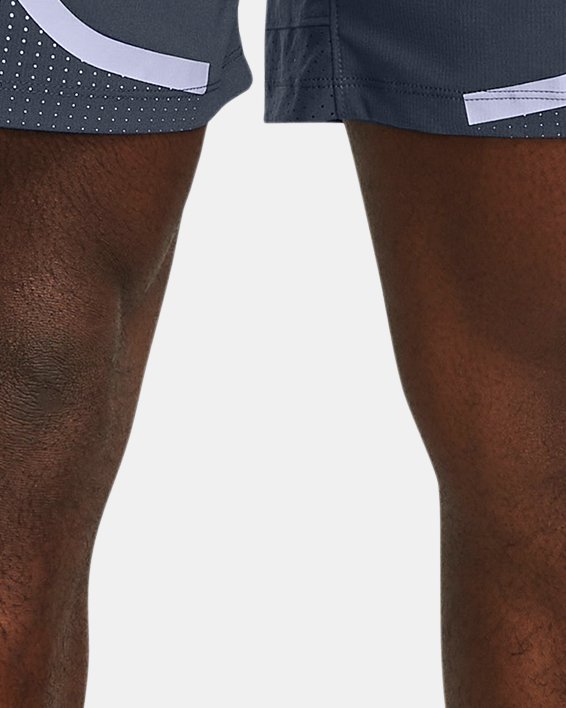 UA Vanish Shorts aus Webstoff mit Grafik (15 cm) für Herren, Gray, pdpMainDesktop image number 0