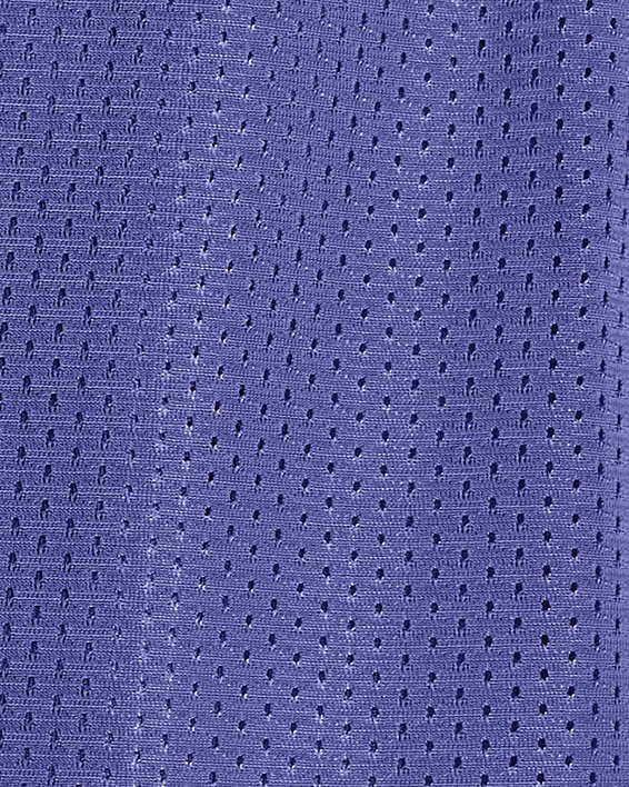 กางเกงขาสั้นตาข่าย UA Tech™ สำหรับผู้ชาย in Purple image number 3