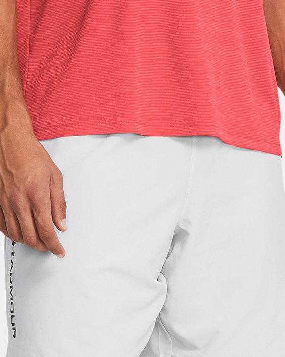 Men's UA Tech™ Woven Wordmark Shorts in Gray image number 2