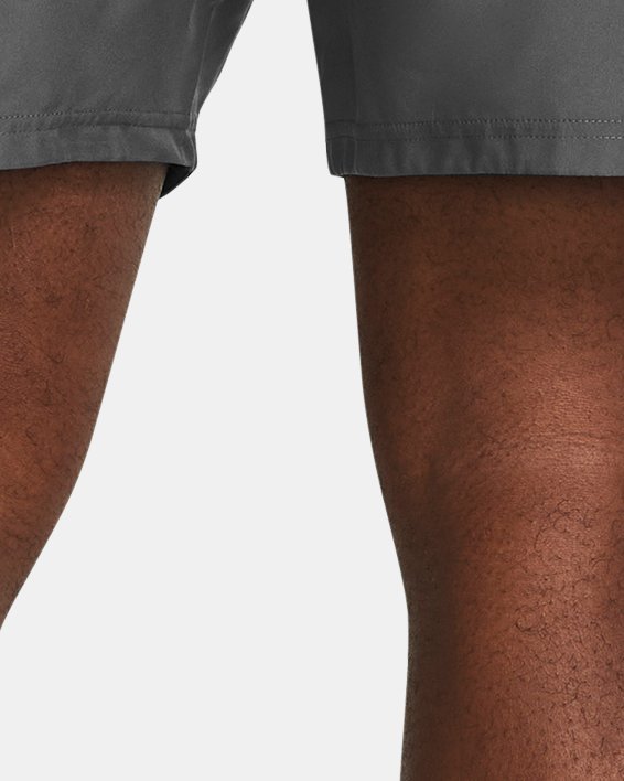 Men's UA Tech™ Woven Wordmark Shorts in Gray image number 1