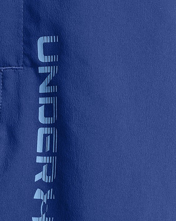 Men's UA Tech™ Woven Wordmark Shorts, Blue, pdpMainDesktop image number 3