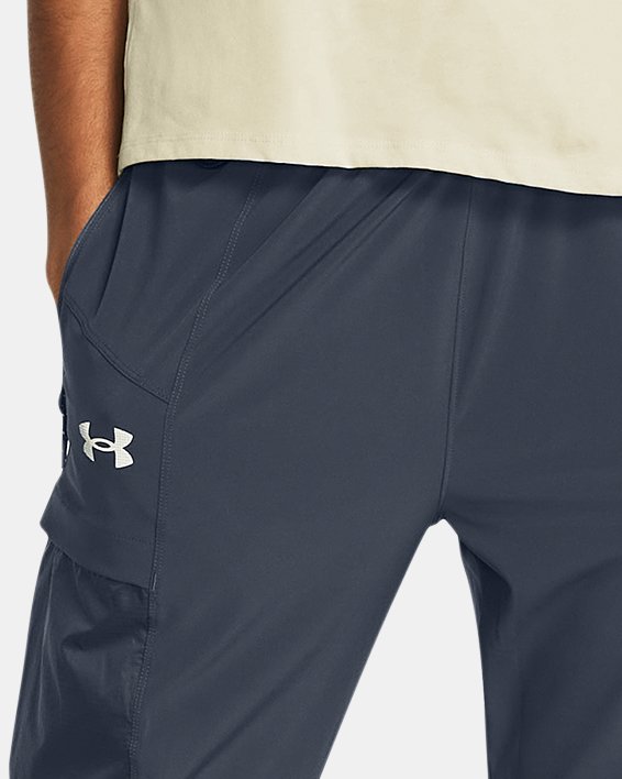 Women's UA Launch Trail Pants in Gray image number 2