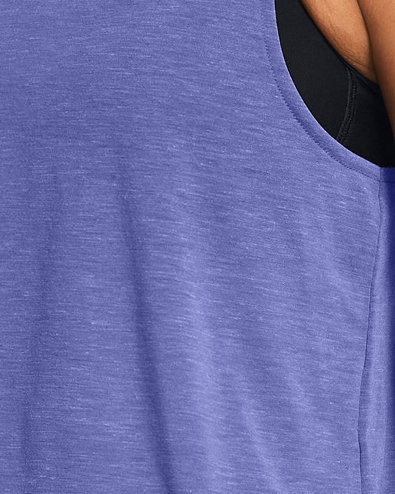 Camiseta de tirantes UA Launch Trail para mujer, Purple, pdpMainDesktop image number 0