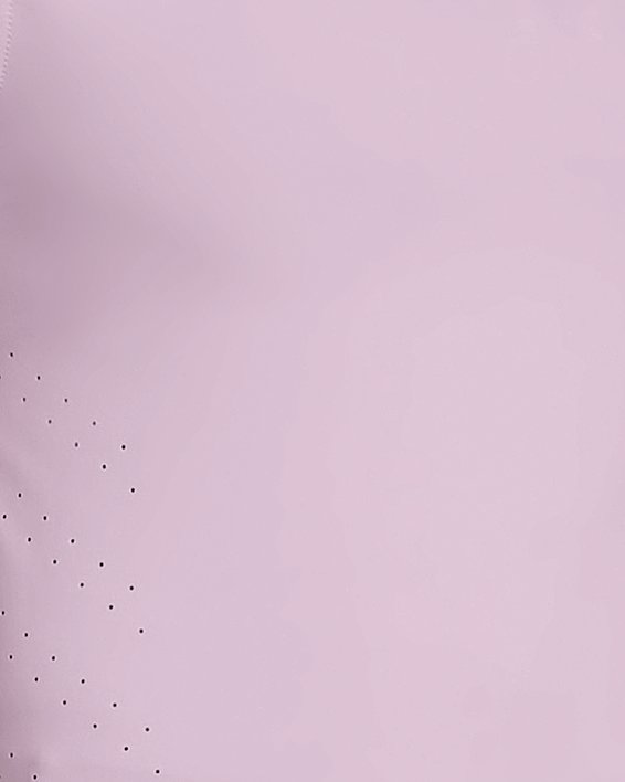 女士UA Launch Elite短袖T恤 in Purple image number 0
