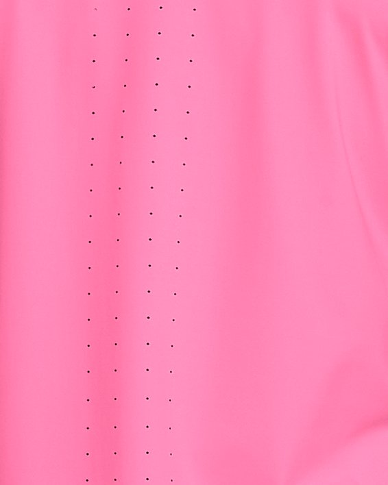 女士UA Launch Elite短袖T恤 in Pink image number 1