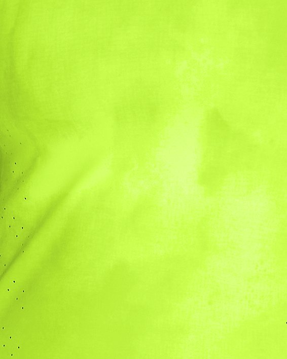 Maglia a maniche corte UA Launch Elite Printed da donna, Yellow, pdpMainDesktop image number 0