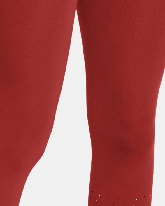 Women's UA Launch Elite Ankle Tights, Orange, pdpMainDesktop image number 0