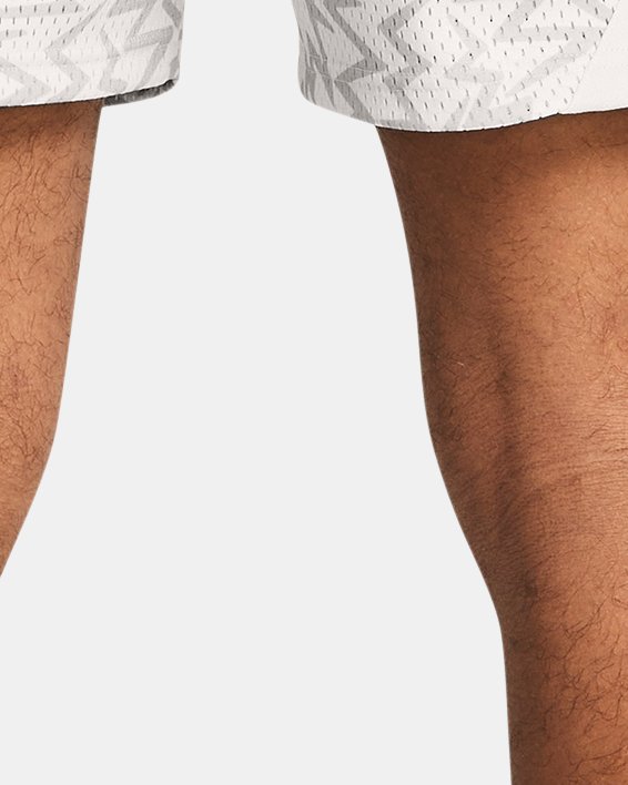 Men's Curry Mesh Shorts, White, pdpMainDesktop image number 1