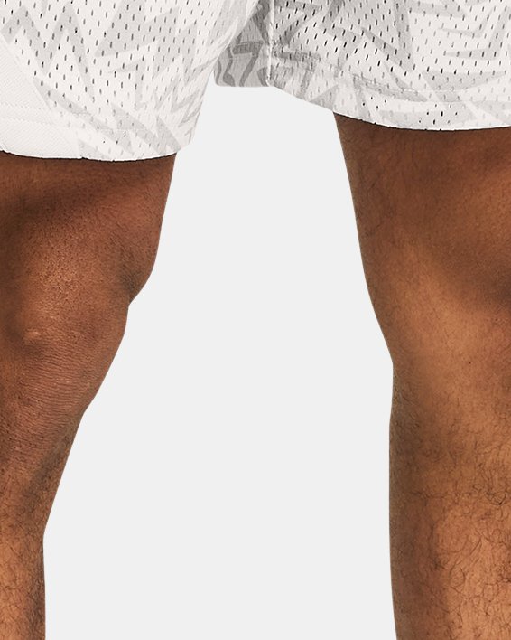 Men's Curry Mesh Shorts in White image number 0
