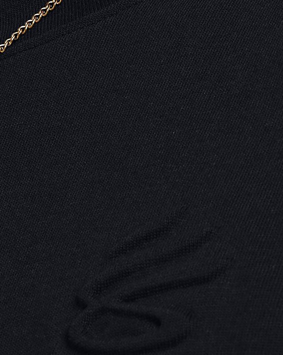 男士Curry Emboss Heavyweight T恤 in Black image number 2