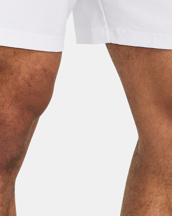 Men's UA Zone Woven Shorts, White, pdpMainDesktop image number 0