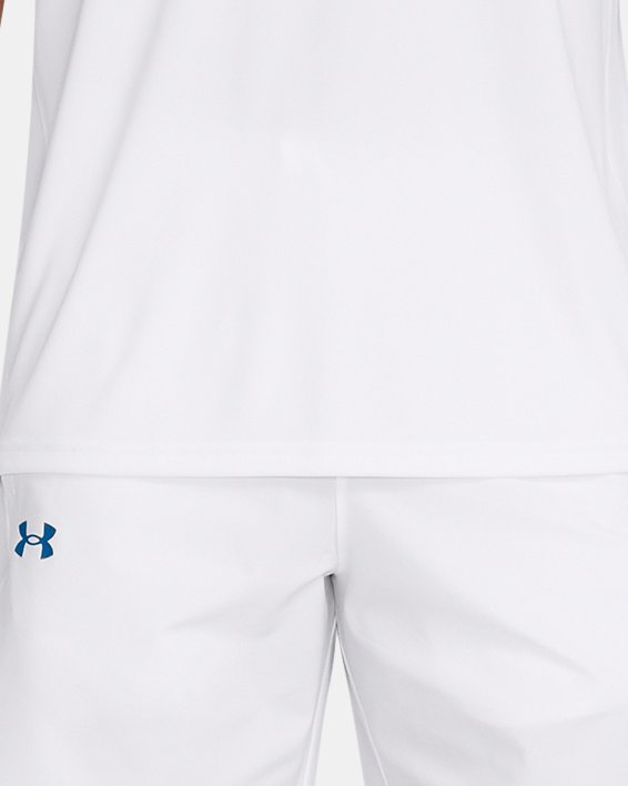 Men's UA Zone Woven Shorts, White, pdpMainDesktop image number 2