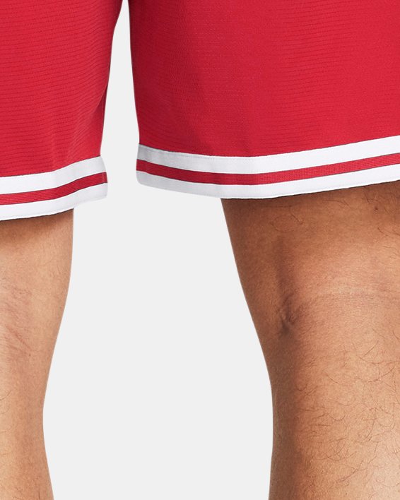 Men's UA Perimeter 10" Shorts in Red image number 1