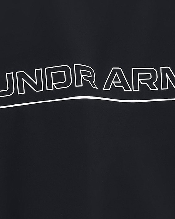 Men's UA Zone Woven Jacket in Black image number 1