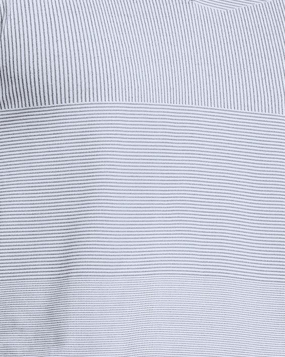 男士UA Tour Tips Jacquard Polo衫 in Gray image number 0
