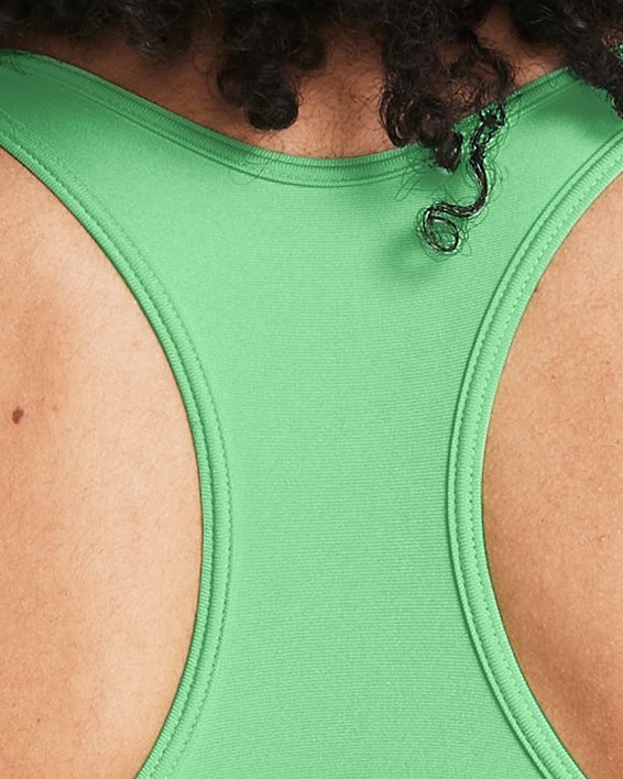 Sujetador deportivo HeatGear® Armour Mid Branded para mujer, Green, pdpMainDesktop image number 5