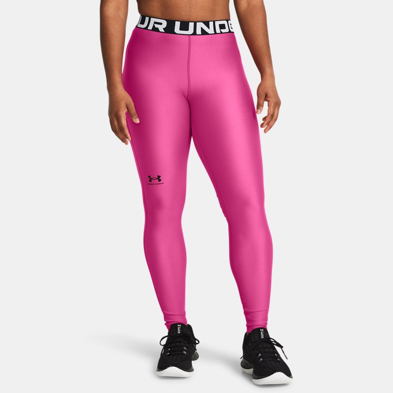Women's HeatGear® Leggings Astro Pink / Black S