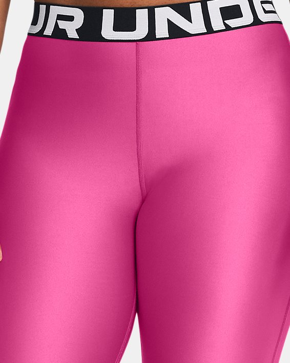 Women's HeatGear® Leggings, Pink, pdpMainDesktop image number 2