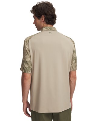 T-shirt en tissu hybride avec imprimé UA Fish pour hommes