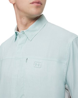 T-shirt en tissu hybride avec imprimé UA Fish pour hommes