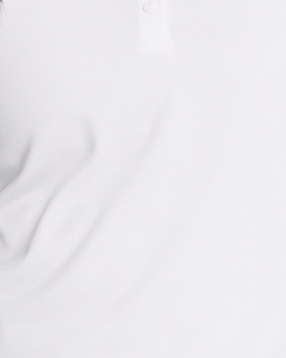 Damespolo UA Playoff met korte mouwen, White, pdpMainDesktop image number 0