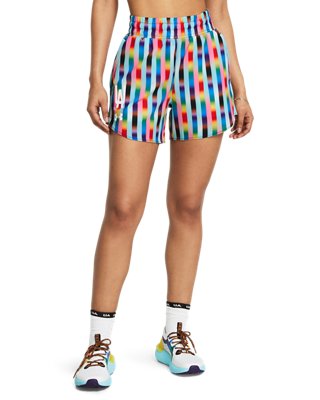 Shorts UA Vanish 13&nbsp;cm (5&nbsp;in) Pride para mujer, Blue, pdpMainDesktop image number 0