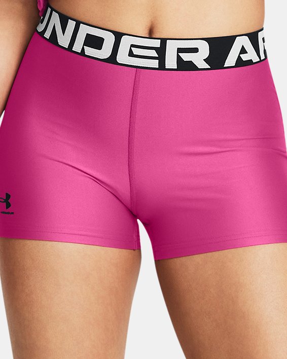Pantaloncini HeatGear® da donna, Pink, pdpMainDesktop image number 2