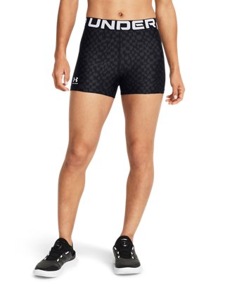 Shorts HeatGear&reg; Printed para mujer, Black, pdpMainDesktop image number 0