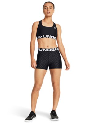 Shorts HeatGear&reg; Printed para mujer, Black, pdpMainDesktop image number 2