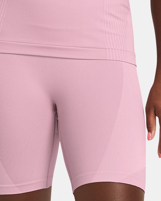 Women's UA Vanish Elite Seamless Short Sleeve, Pink, pdpMainDesktop image number 2