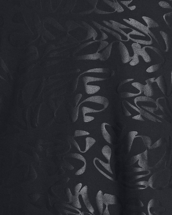 Women's UA Vanish Energy Emboss Crop Short Sleeve, Black, pdpMainDesktop image number 0