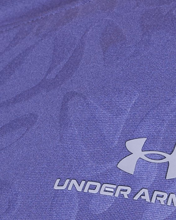 Tee-shirt court à manches courtes UA Vanish Energy Emboss pour femme, Purple, pdpMainDesktop image number 3