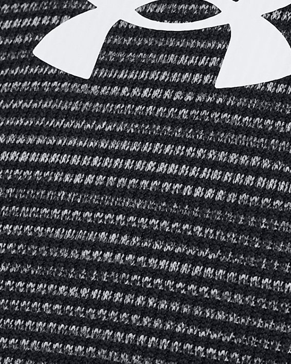 Tee-shirt à manches courtes UA Tech™ Textured pour femme, Black, pdpMainDesktop image number 2