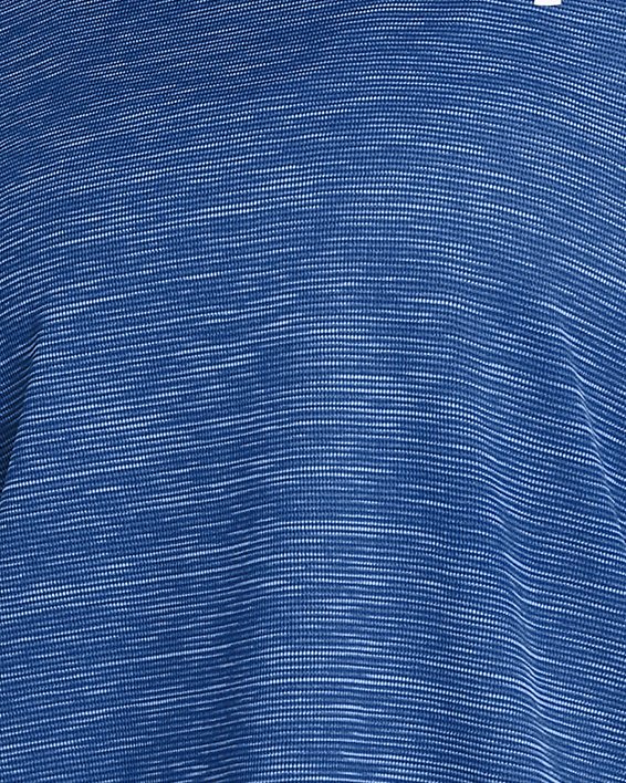 Women's UA Tech™ Textured Short Sleeve, Blue, pdpMainDesktop image number 0