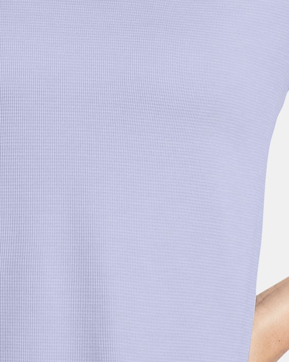 Women's UA Tech™ Textured Short Sleeve, Purple, pdpMainDesktop image number 0