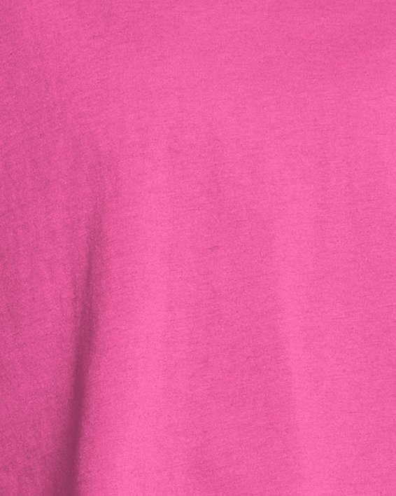 Women's UA Campus Boxy Crop Short Sleeve, Pink, pdpMainDesktop image number 0
