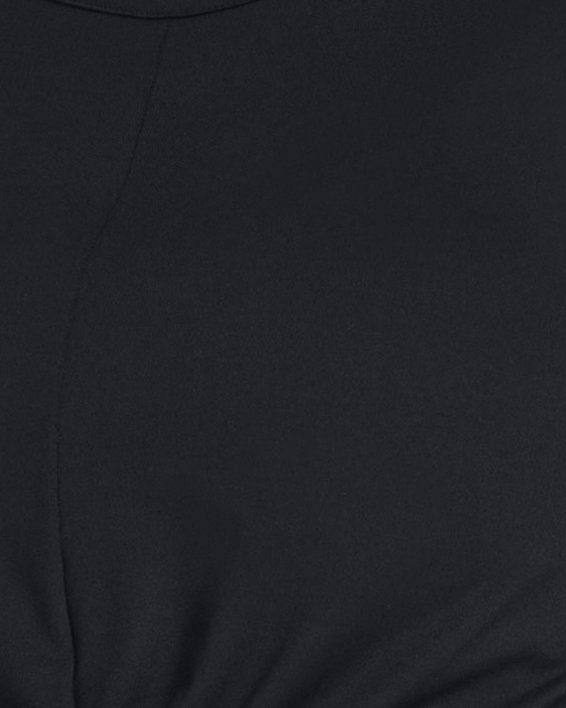 Women's UA Motion Crossover Crop Short Sleeve, Black, pdpMainDesktop image number 0